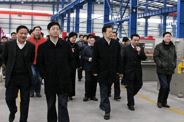 國(guó)家發(fā)改委副主任孫志剛來(lái)我公司參觀(guān)視察 國(guó)家發(fā)改委副主任孫志剛來(lái)我公司參觀(guān)視察